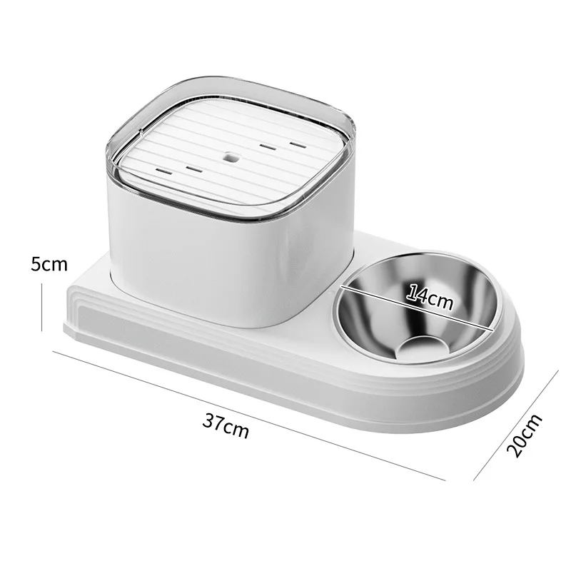 Cat Bowl Pet Bowl Automatic Feeder Cats Water Dispenser Dog Bowls Cat Food Cat Bowl Pet Food Supplies Cats Feeder