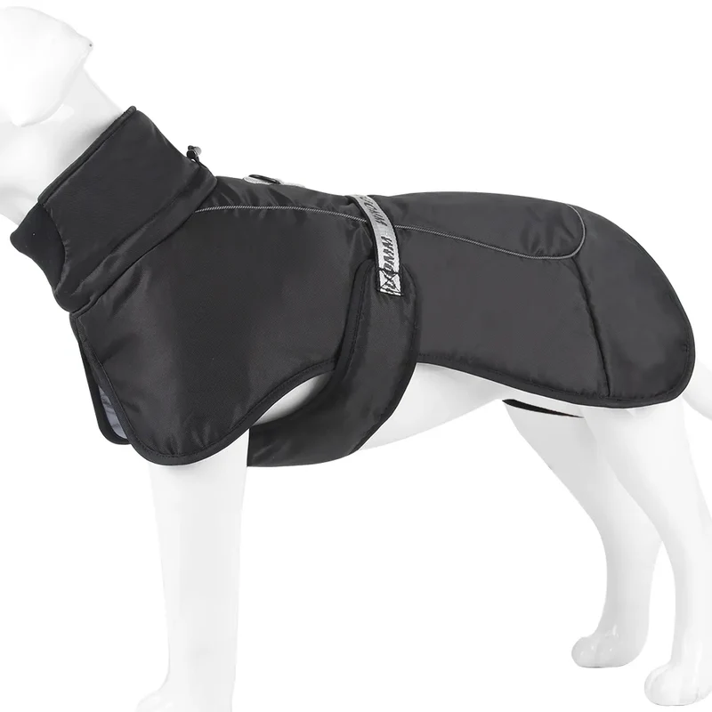 Winter Dog Clothes For Medium Large Dogs Windproof Reflective Warm Jacket Coat French Bulldog Coat Dachshund Labrador Outfits