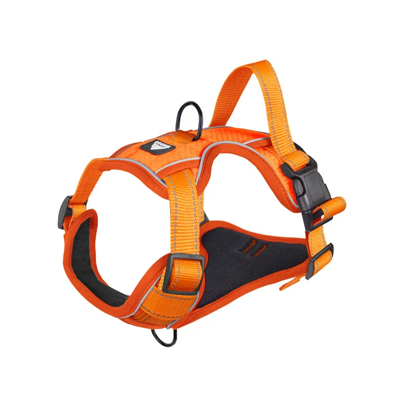 Dog Harness Quick Release Vest Pet Puppy Harness Pet Outdoor Harness Nylon Material Breathable Pet Harness For Dogs Adjustable