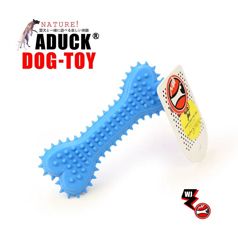 Aduck Dog Toy Grinding Teeth-Resistant Teeth-Strengthening Teddy Poodle Pet Supplies/Teeth-Strengthening Heart Dog Bone Training