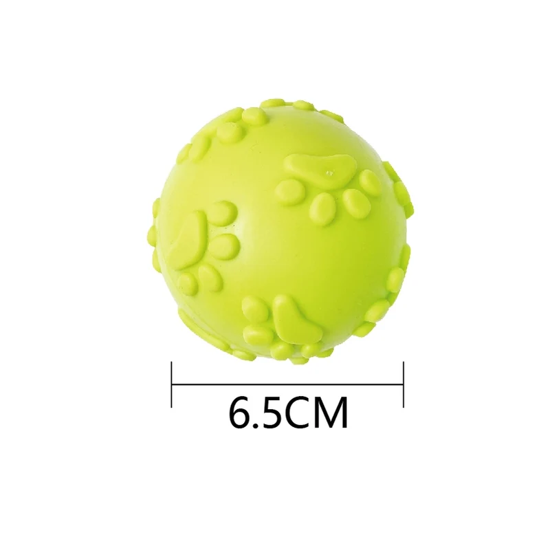 Environmental-Friendly TPR Toy Series Puppy Dog Rubber Training Teddy Pet Small Size Dogs Bite-Resistant Pet Cotton Rope Tooth Cleaning