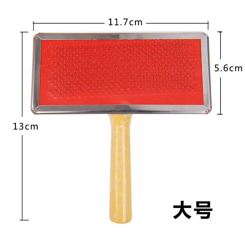 Steel Needle Comb for Dog Cat Yokie Gilling Brush Dog Rake Comb Massage Grooming Tools Pet Brush Dog Accessories