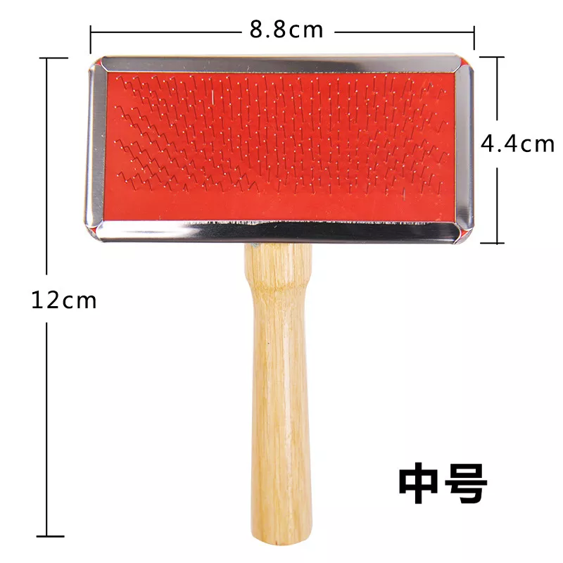 Steel Needle Comb for Dog Cat Yokie Gilling Brush Dog Rake Comb Massage Grooming Tools Pet Brush Dog Accessories