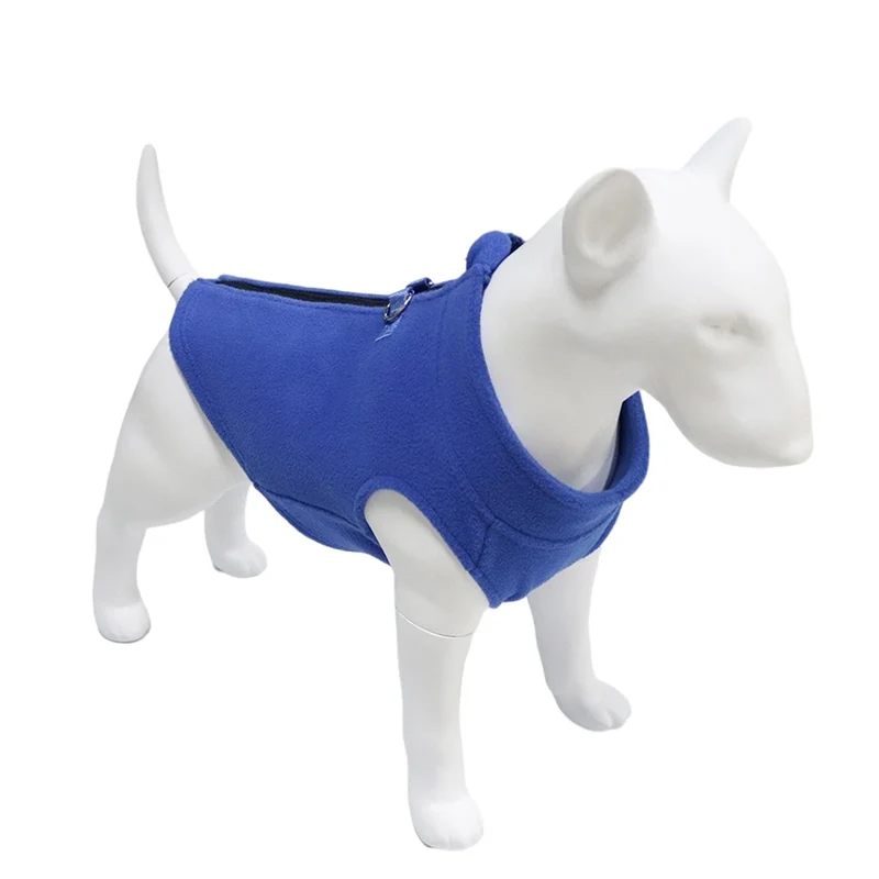 Fleece Dog Clothes For Small Medium Dogs Winter Warm Puppy Clothing French Bulldog Coat Pug Costume Poodle Jacket Chihuahua Vest