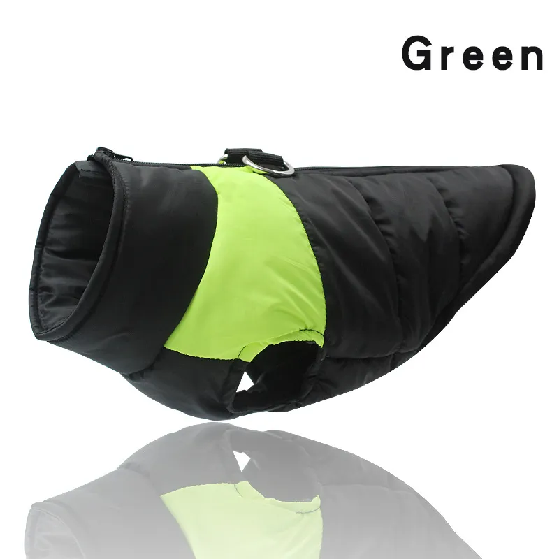 Waterproof Dog Clothes Vest Jacket Fashion Thicken Warm Dog Cotton Coat For Small Large Dogs Puppy Pug Coat Dogs Pets Clothing
