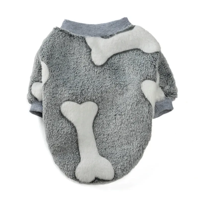 Autumn Winter Warm Puppy Fleece Clothes For Small Dogs Cats Soft Cozy Sweatshirts Chihuahua Spring Costume Yorkshire Pug Jacket