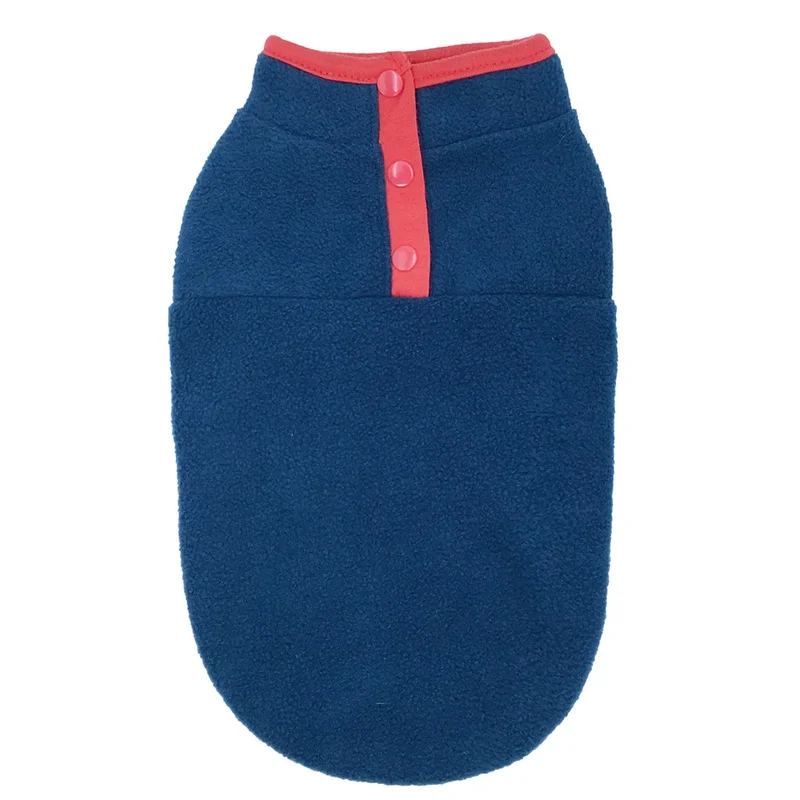 Fleece Dog Clothes For Small Dogs Spring Autumn Warm Puppy Cats Vest Shih Tzu Chihuahua Clothing French Bulldog Jacket Pug Coats