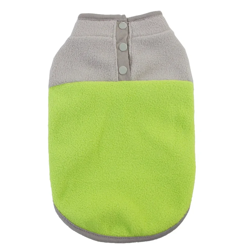 Fleece Dog Clothes For Small Dogs Spring Autumn Warm Puppy Cats Vest Shih Tzu Chihuahua Clothing French Bulldog Jacket Pug Coats