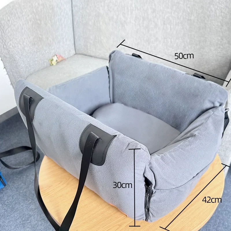 Pet Dog Car Seat Safety Cushion Car Kennel Car Outing Handy Gadget Front and Rear Row Central Control Anti-Dirty Pad