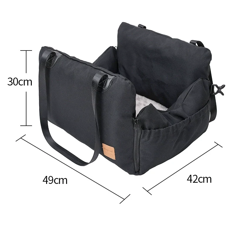 Pet Dog Car Seat Safety Cushion Car Kennel Car Outing Handy Gadget Front and Rear Row Central Control Anti-Dirty Pad