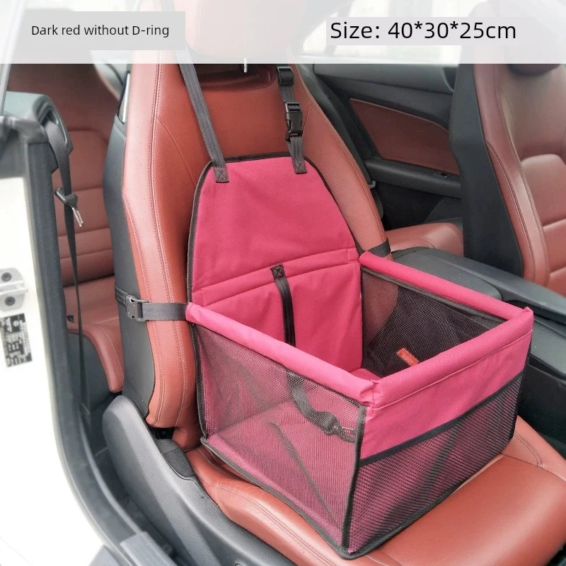 Pet Dog Car Seat Safety Cushion Car Kennel Car Outing Handy Gadget Front and Rear Row Central Control Anti-Dirty Pad