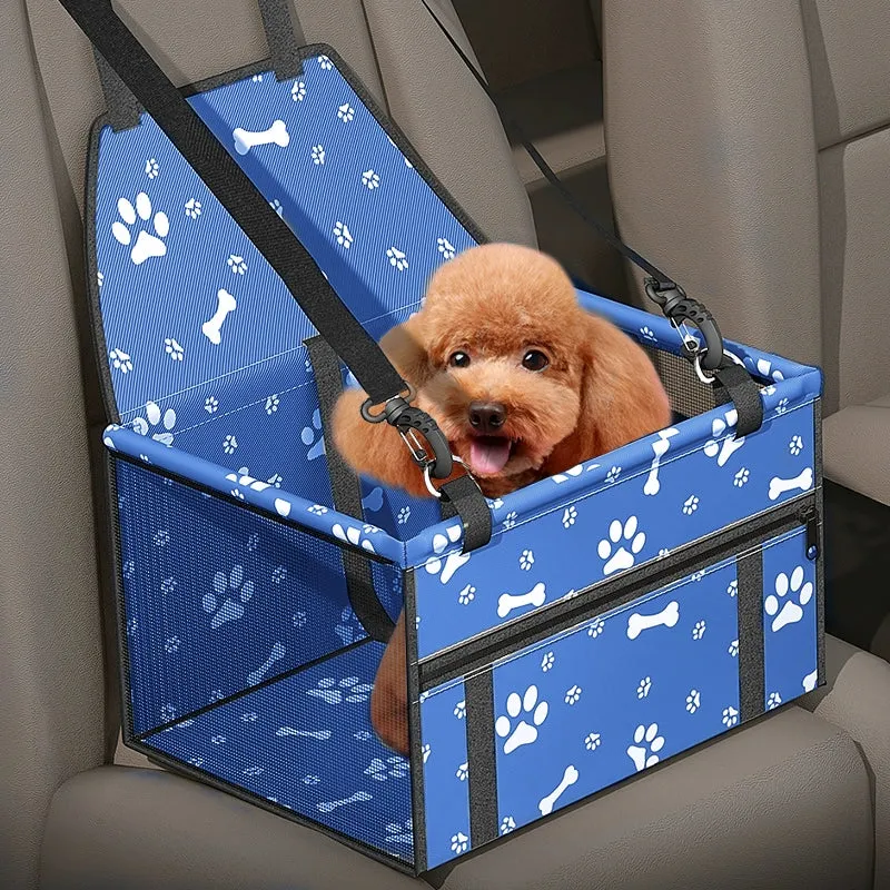 Dog Car Seat Nest Car Artifact Pet Mat Steam Bag Rear Row Anti-dirty Sub Large Dog Outing Safety