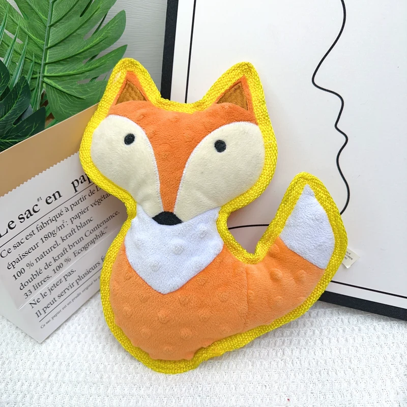 Godog/Beanie Velvet/Export Tail Single Dog Sound Toy Ringing Paper BB Called Airbag Dinosaur Stuffed Bite-Resistant