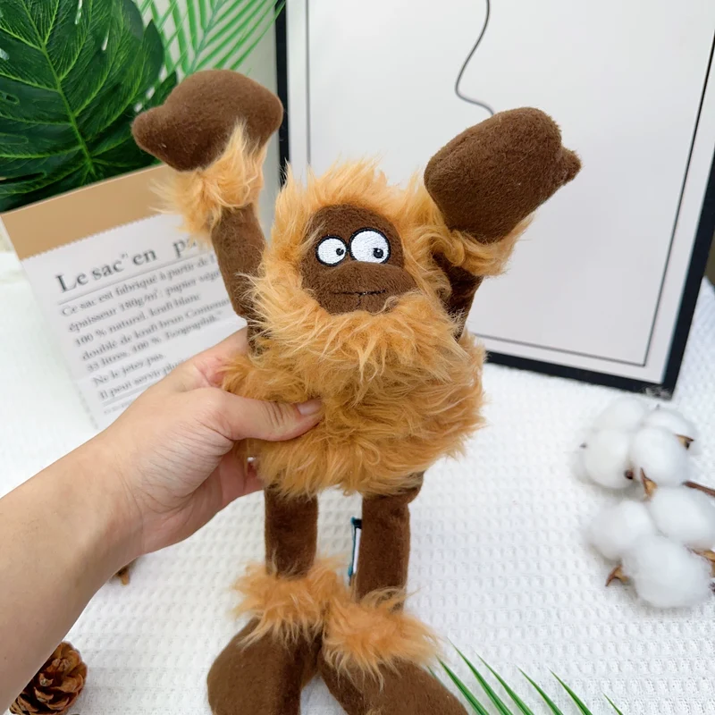 Godog/Beanie Velvet/Export Tail Single Dog Sound Toy Ringing Paper BB Called Airbag Dinosaur Stuffed Bite-Resistant
