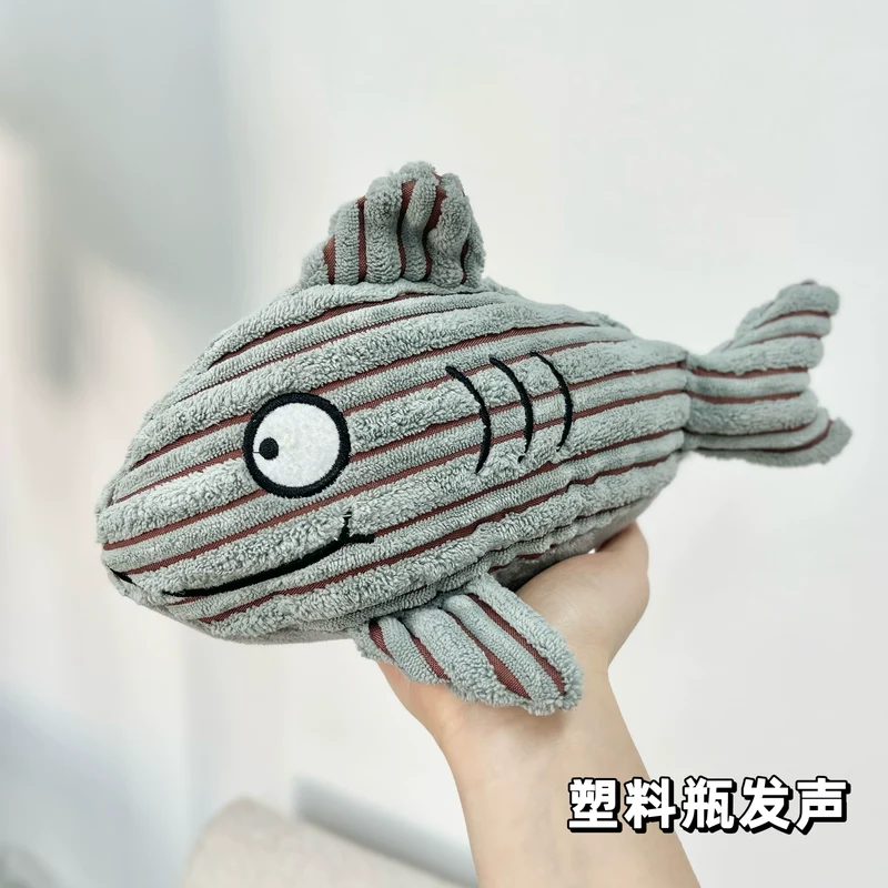Marine Animal Series Pet Dog Plush Sound Toy Octopus Whale Crab Bite Accompany Foreign Trade Original Order