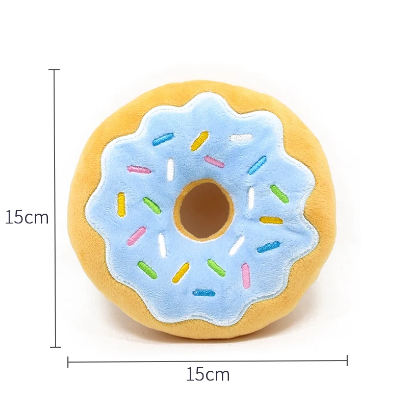 Ketmart | Cat Dog Pet Soft Toys Cartoon Animal Fruit Christmas Press Sound Toy