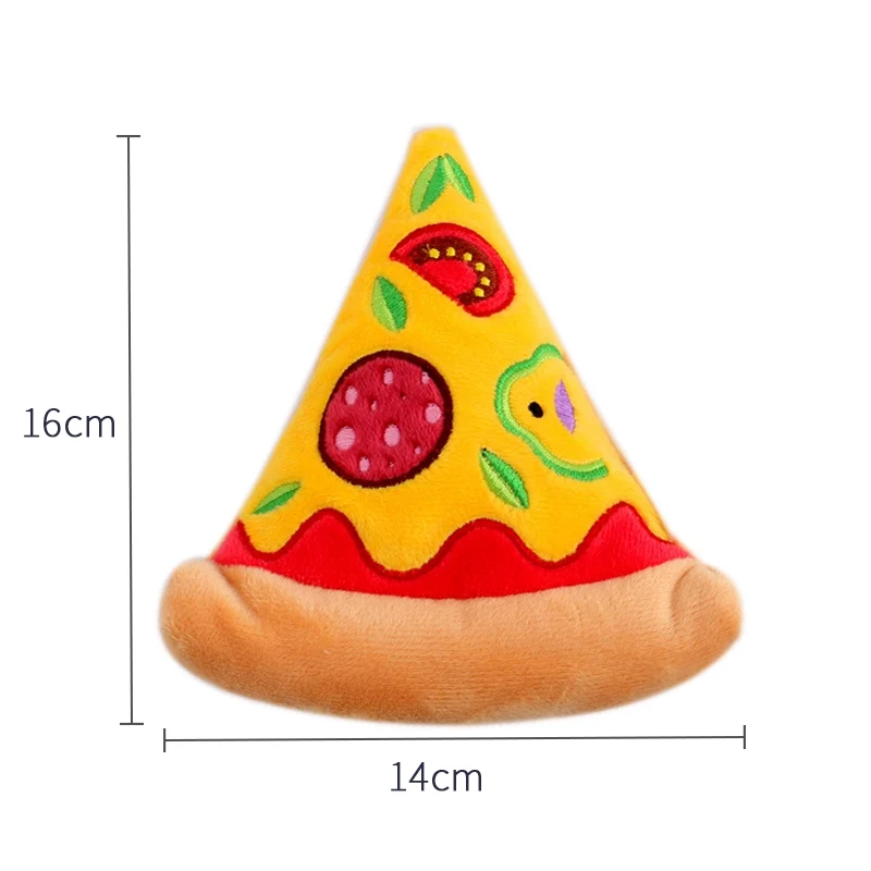 Ketmart | Cat Dog Pet Soft Toys Cartoon Animal Fruit Christmas Press Sound Toy