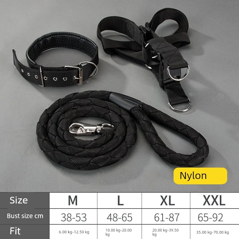 Big Dog P Chain Hand Holding Rope Dog Chain Golden Retriever Rope Medium Large Dog Pet Supplies Traction Belt Collar