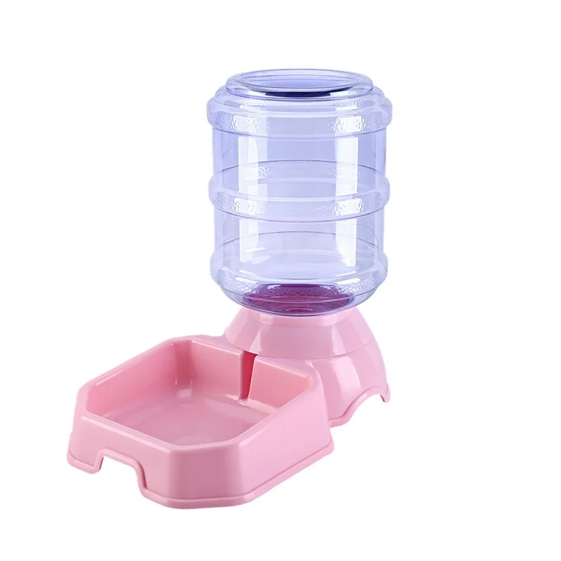 Automatic Dog Feeder Waterer High Capacity Pet Food Bowl Gravity Water Dispenser Pet Bowl for Dogs Cats 3.8 L Dog Accessories
