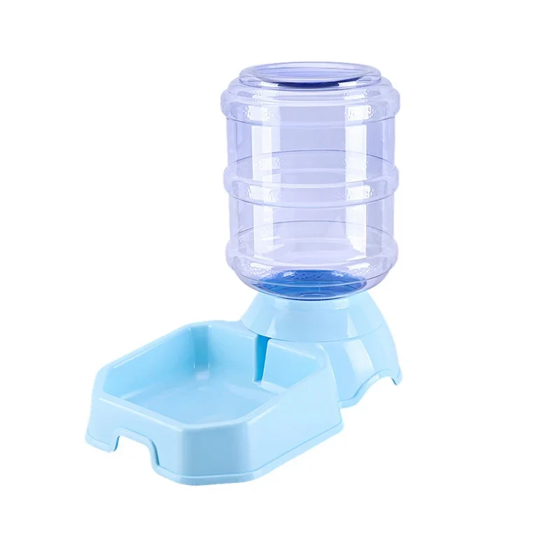Automatic Dog Feeder Waterer High Capacity Pet Food Bowl Gravity Water Dispenser Pet Bowl for Dogs Cats 3.8 L Dog Accessories