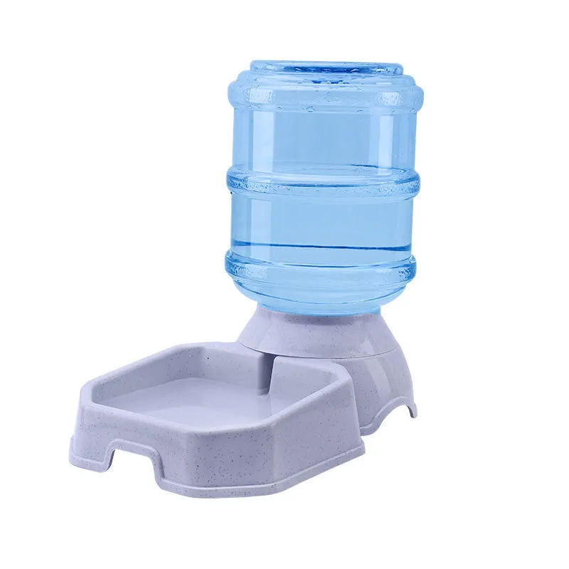 Automatic Dog Feeder Waterer High Capacity Pet Food Bowl Gravity Water Dispenser Pet Bowl for Dogs Cats 3.8 L Dog Accessories