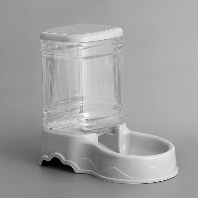 Automatic Dog Feeder Waterer High Capacity Pet Food Bowl Gravity Water Dispenser Pet Bowl for Dogs Cats 3.8 L Dog Accessories