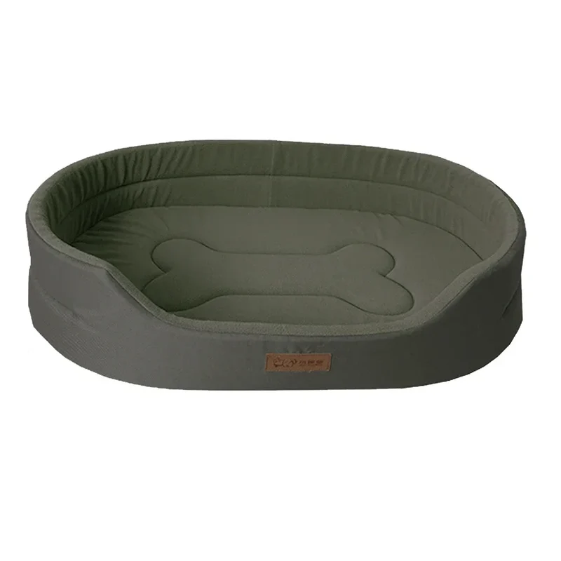 Medium Dog Bed Wear-resistant Dog Sofa Bed Oxford Cloth Waterproof and Anti-urine Dual-Purpose Inner Pad Washable Pet Cat House