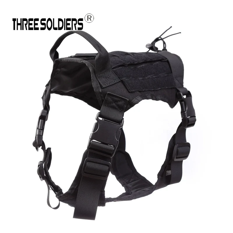 Nylon Tactical Hand Holding Rope Dog Vest