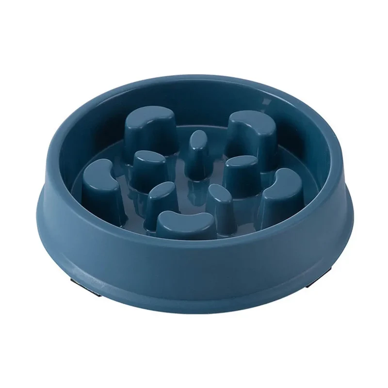 Pet Dog Slow Feeder Bowl Puppy Non Slip Puzzle Bowl Anti-Gulping Pet Slower Food Feeding Dishes Dog Bowl for Medium Small Dogs