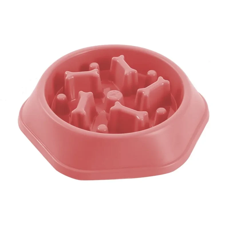 New Pet Dog Feeding Food Bowl Puppy Slow Down Eating Feeder Dish Bowl Prevent Obesity Pet Dogs Supplies Food Stora Dropshipping