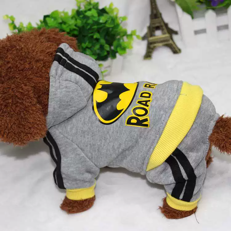 Teddy Pet Costume Small Dog Cotton-Padded Clothes for Autumn and Winter Totoro