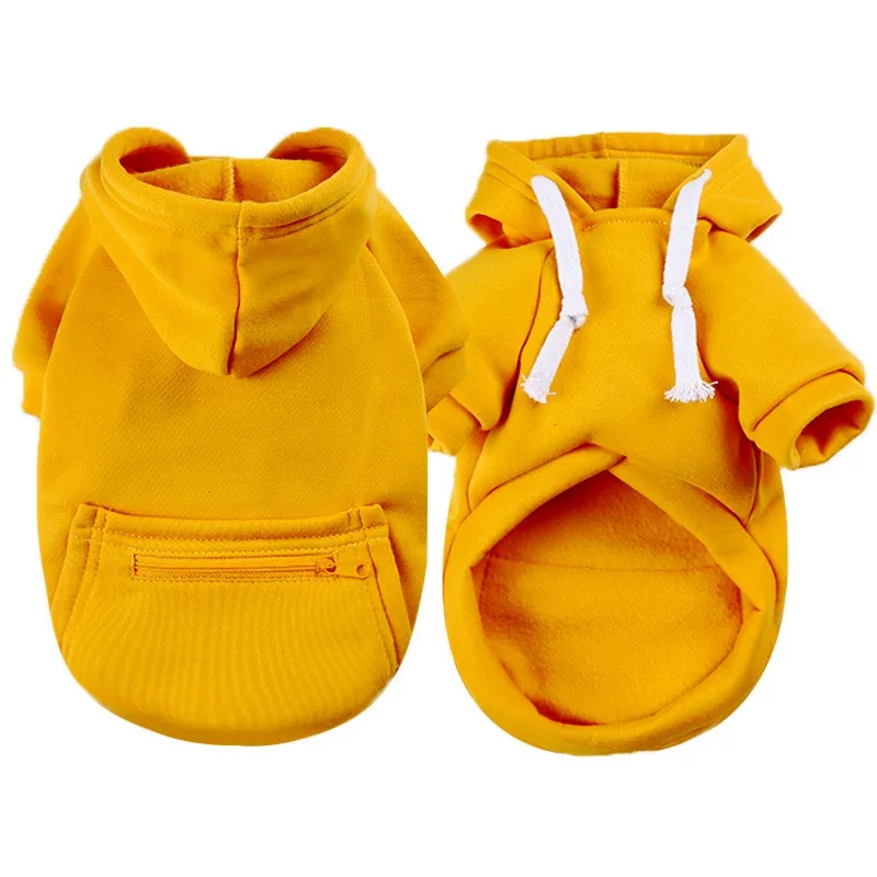 Winter Warm Pet Dog Clothes for Large Dogs Fashion Puppy Sweaters Cute Print Cat Hoodies Soft Pet Kitten Outfits Bulldog Clothes