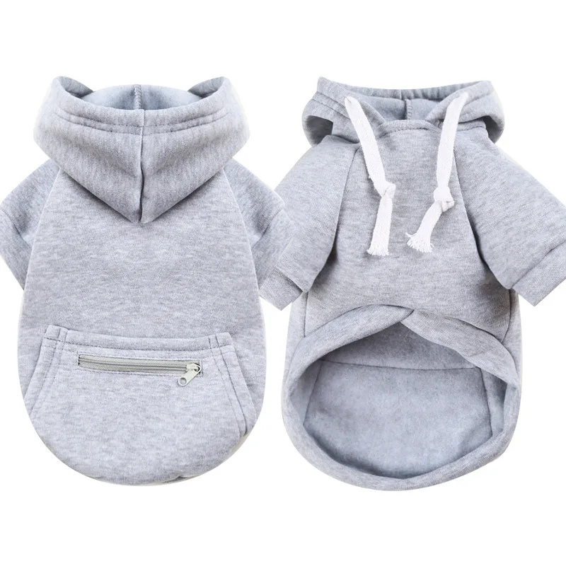 Winter Warm Pet Dog Clothes for Large Dogs Fashion Puppy Sweaters Cute Print Cat Hoodies Soft Pet Kitten Outfits Bulldog Clothes