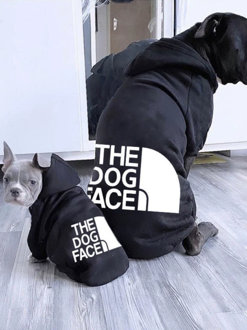 Cross-Border Big and Small Dogs Pet Clothing Clothing Dog Clothes Dog Face Pet Dog Sweater
