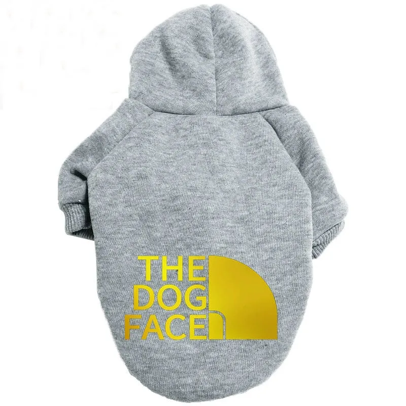 Cross-Border Big and Small Dogs Pet Clothing Clothing Dog Clothes Dog Face Pet Dog Sweater