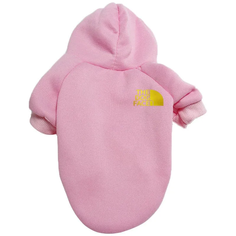 Cross-Border Autumn and Winter Dog Clothes Dog Hoodie Dog Hoodie Pet Clothing Jarre Aero Bull Golden Retriever Large, Medium and Small Fleece-lined