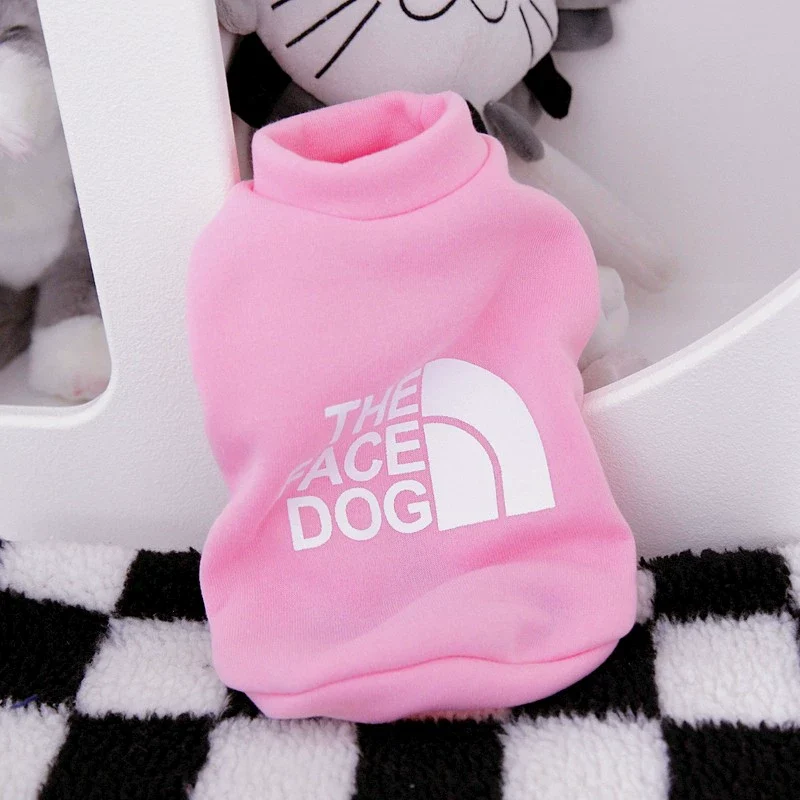 Pet Cat Bichon Pomeranian Schnauzer Medium-Sized Dog Poodle Dog Clothes Spring, Autumn and Winter Clothing Internet Hot Fashion Brand