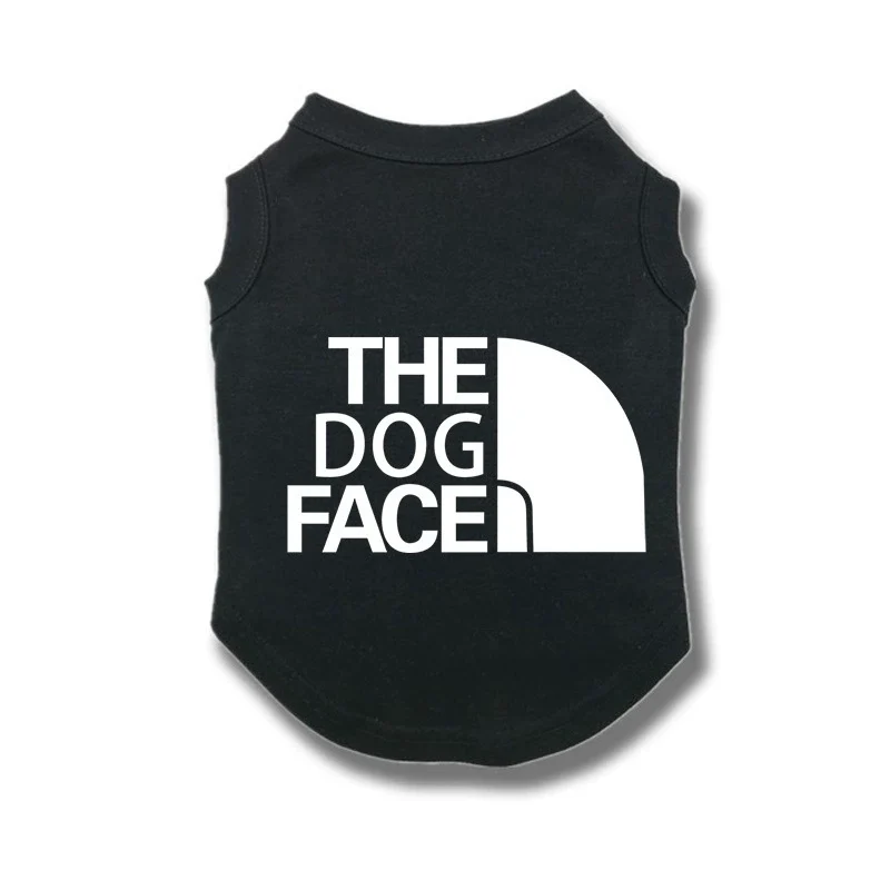 Cross-Border High Quality Dog Face Vest Summer Thin Dog Vest Jarre Aero Bull Pug Teddy Size Dog Pet Clothes