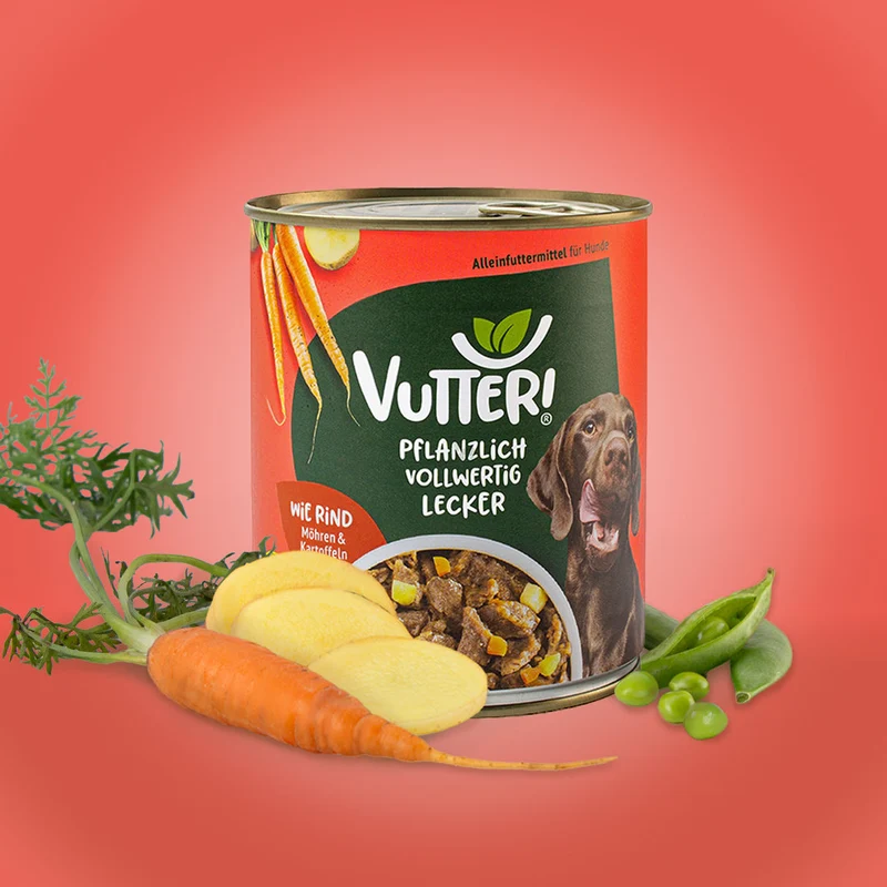 Nassfutter: Wie Rind – von Vutter! - 800g