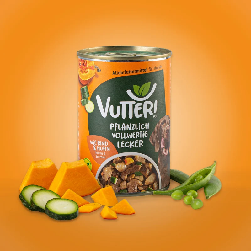 Nassfutter: Wie Rind & Huhn – von Vutter! - 400g