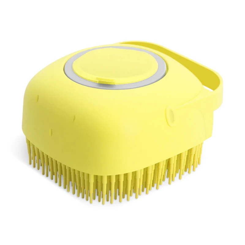 Dog Bath Brush | Soft Silicone Pet Bath Comb