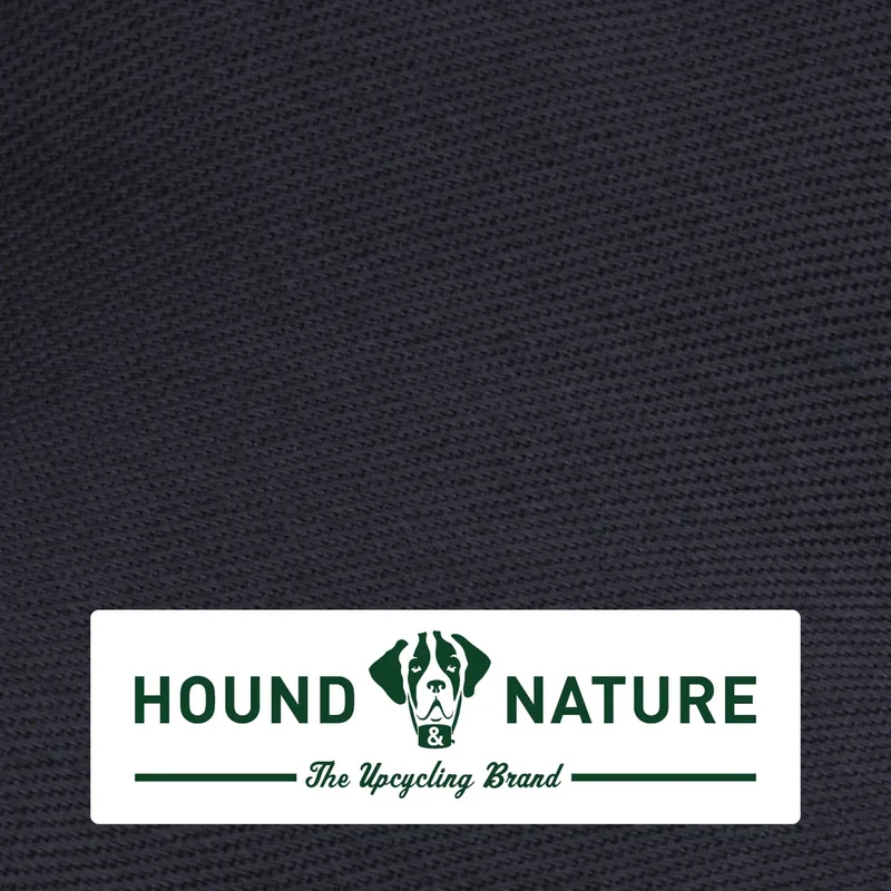 Hundebett Luzern von HOUND & NATURE | Fleece-Seite | Recycelte Materialien | Oeko-Tex® Standard 100 | Blau