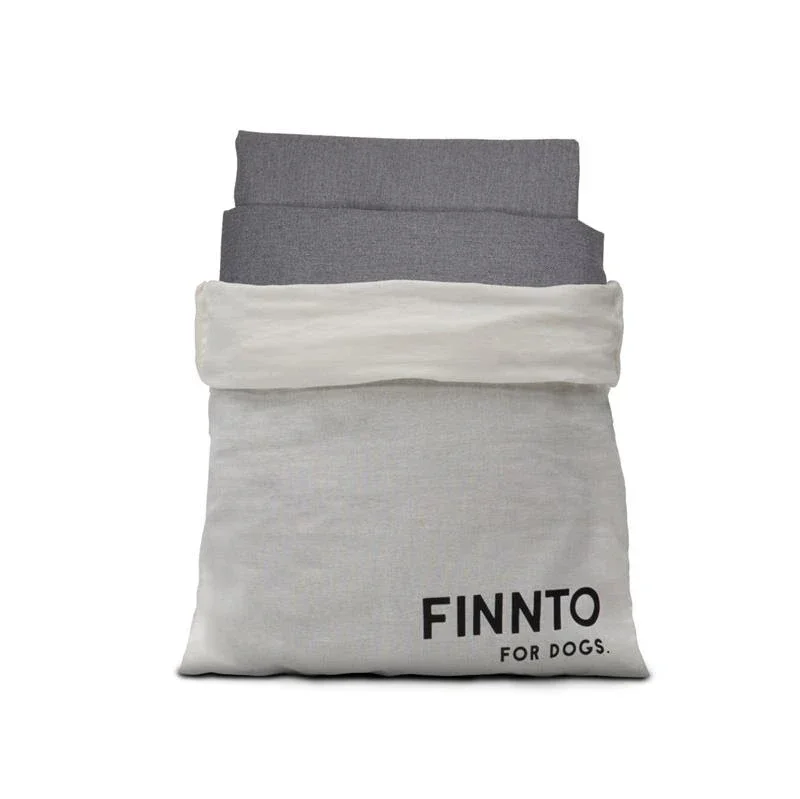 FINNTO® Wechselbezüge Hundebett & Hundematte | Öko-Tex Standard 100 & FAIRTRADE Zertifikat | 3 Farben