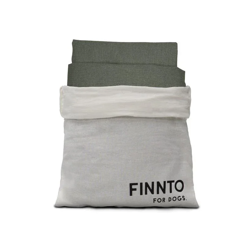 FINNTO® Wechselbezüge Hundebett & Hundematte | Öko-Tex Standard 100 & FAIRTRADE Zertifikat | 3 Farben