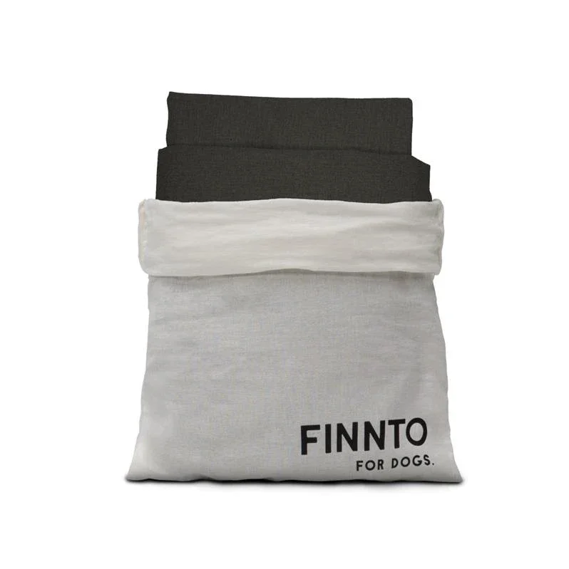 FINNTO® Wechselbezüge Hundebett & Hundematte | Öko-Tex Standard 100 & FAIRTRADE Zertifikat | 3 Farben