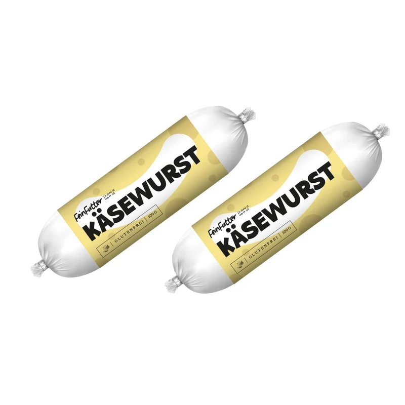 Käsewurst - Hundewurst - Trainingswurst - 100g