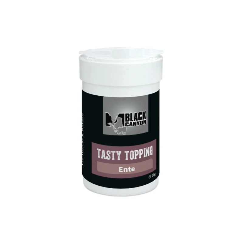 Black Canyon Tasty Topping Ente – Premium Futtertopping für Hunde & Katzen mit 100% natürlicher Entenbrust