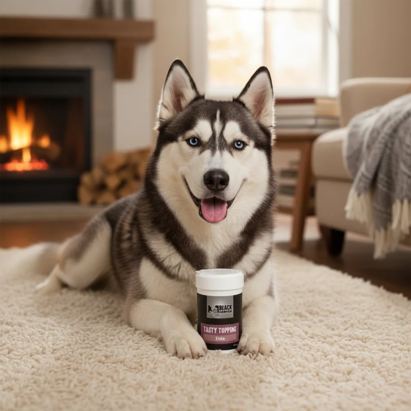 Black Canyon Tasty Topping Ente – Premium Futtertopping für Hunde & Katzen mit 100% natürlicher Entenbrust