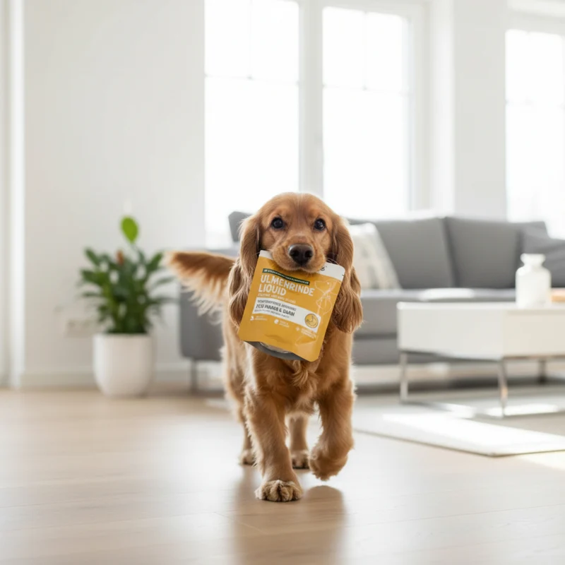 AniForte Ulmenrinde Liquid für Hunde & Katzen – Natürliche Unterstützung bei Magen-Darm-Beschwerden, Sodbrennen, Übersäuerung & Durchfall