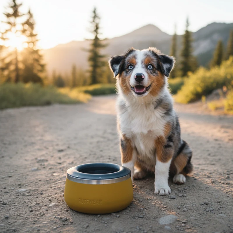 Ruffwear Basecamp Anti-Splash Insert – Spritzschutz-Einsatz für saubere Fütterung ohne Wasserverschüttung